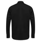 Unisex mikina (Finden + Hales ADULT'S KNITTED TRACKSUIT TOP)>čierna / šedá (gunmetal)>2XL