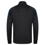 Unisex mikina (Finden + Hales ADULT'S KNITTED TRACKSUIT TOP)>modrá (navy)/modrá (royal)>XS