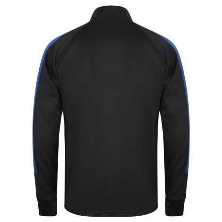 Unisex mikina (Finden + Hales ADULT'S KNITTED TRACKSUIT TOP)>modrá (navy)/modrá (royal)>XS
