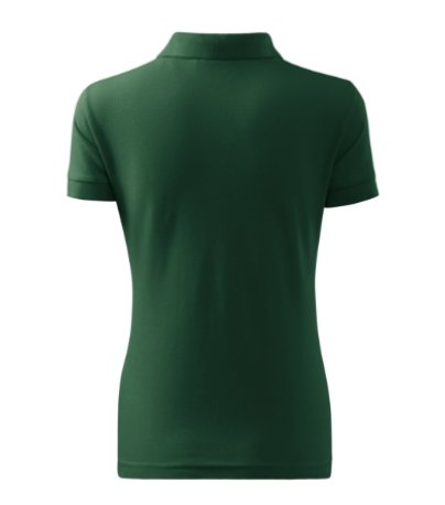 Dámska polokošeľa (MALFINI Cotton Heavy) > zelená (dark) > XS