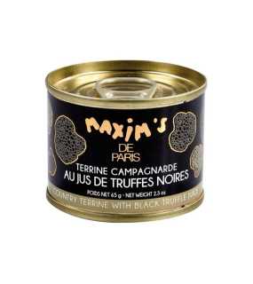 Country terrine with truffle juice - Tin 65 g Maxim’s