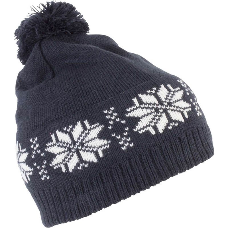 Zimná čiapka (K-UP FAIR ISLE KNIT BEANIE X-MAS) > modrá (night navy)