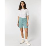 Unisex krátke nohavice (STANLEY/STELLA Trainer 2.0) > zelená (teal monstera) > L