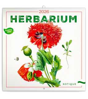 Nástenný kalendár (Herbár 2026) - 30 x 30 x 1 cm
