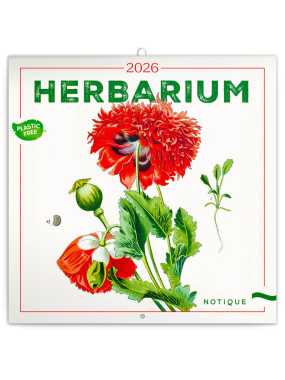 Nástenný kalendár (Herbár 2026) - 30 x 30 x 1 cm