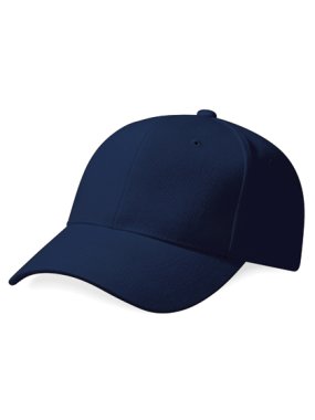 Unisex šiltovka (Beechfield Pro-Style Heavy Brushed Cotton Cap) > modrá (french navy)