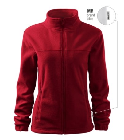 Dámska fleece bunda (MALFINI Fleece jacket 280) > červená (marlboro BL) > M