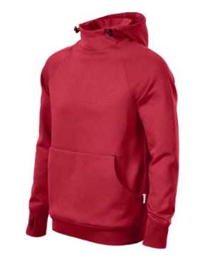 Pánska mikina (RIMECK Vertex Hoodie) > červená (marlboro) > L