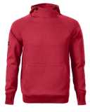Pánska mikina (RIMECK Vertex Hoodie) > červená (marlboro) > M