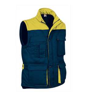 Unisex vesta (THUNDER) > modrá (orion navy) / žltá (lemon) > M