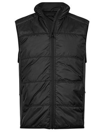 Unisex vesta (Tee Jays Hybrid-Stretch Bodywarmer) > čierna > 3XL