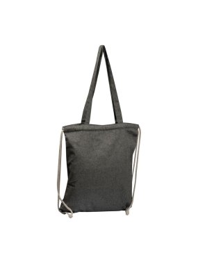 Taška z recyklovanej bavlny > čierna