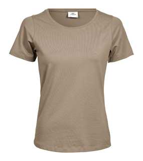 Dámske tričko (Tee Jays Womens Stretch Tee) > béžová (kit) > M
