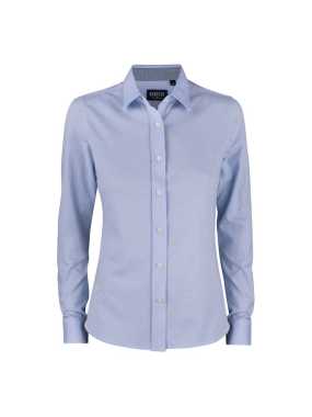 Dámska košeľa (James Harvest BURLINGHAM WOMAN) > modrá (light) / biela > M
