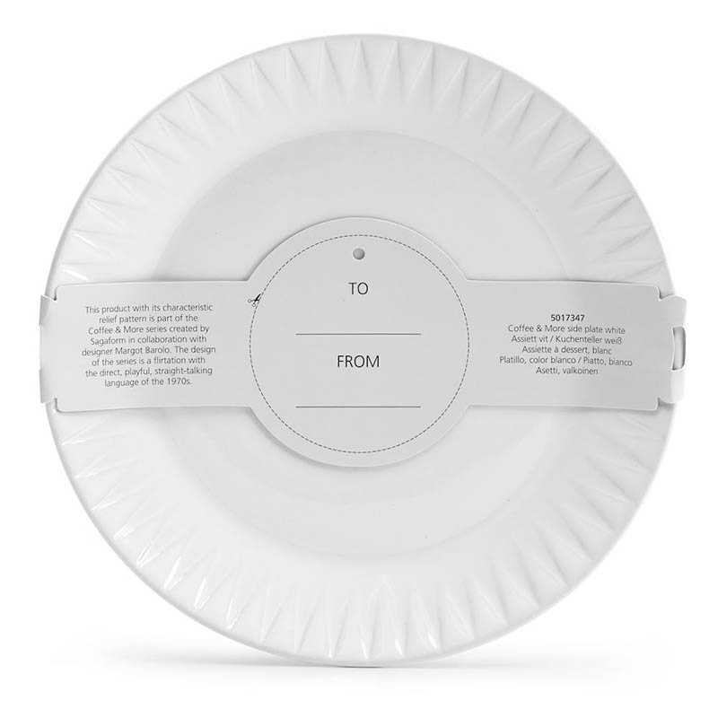 Podšálka (SAGAFORM) > biela