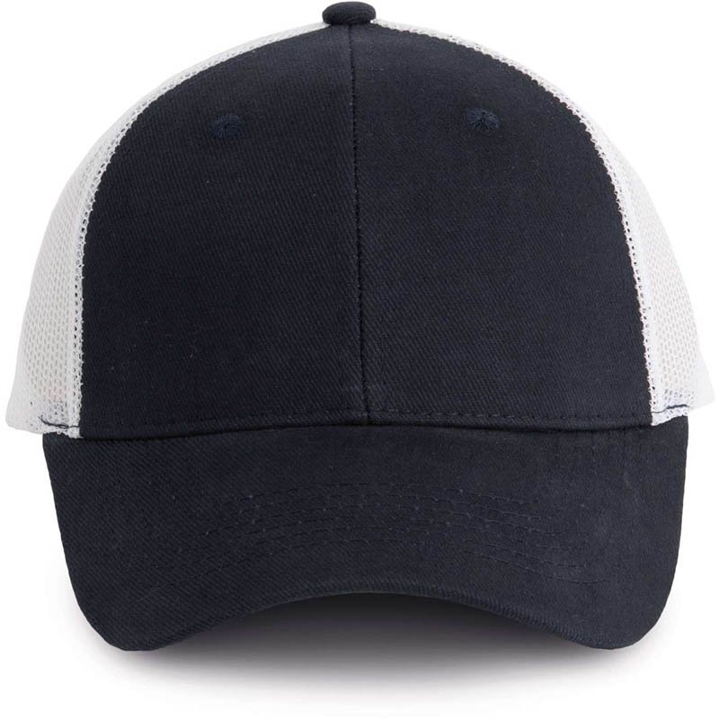 6 panelová šiltovka (K-UP TRUCKER CAP - 6 PANELS) > modrá (navy) / biela