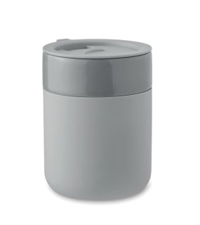 Keramický pohár 330 ml > šedá