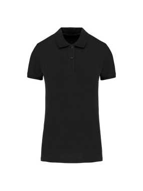 Dámska polokošeľa (KARIBAN LADIES' ORGANIC 180 PIQUÉ POLO SHIRT) > čierna > M