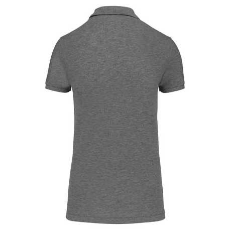 Dámska polokošeľa (KARIBAN LADIES' ORGANIC 180 PIQUÉ POLO SHIRT) > šedá (heather) > L
