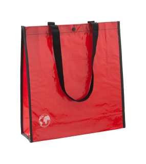 Nákupná taška z recykovaného materiálu > červená