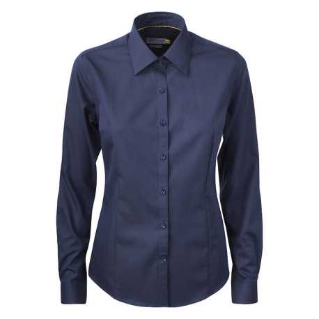 Dámska košeľa (James Harvest YELLOW BOW 50 LADIES) > modrá (navy) > 4XL