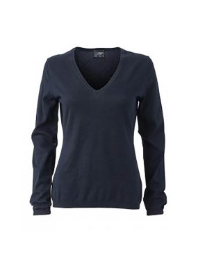 Dámsky sveter(J&N LADIES' PULLOVER) > modrá (navy melange) > M