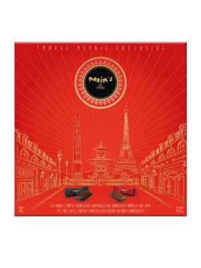 The Paris box : 24 assorted lace crepes 120g Maxim’s