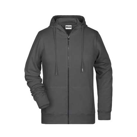 Dámska mikina(DAIBER Ladies Zip Hoody) > šedá (graphite) > XS