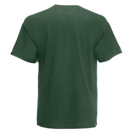 Pánske tričko (FRUIT OF THE LOOM Super Premium T) > zelená (bottle) > S