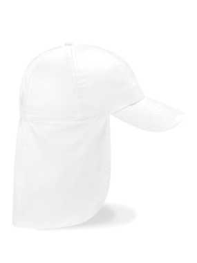 Detská šiltovka (Beechfield Junior Legionnaire Style Cap) > biela