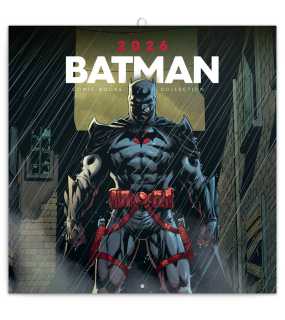 Nástenný kalendár (Batman Comics 2026) - 30 x 30 x 1 cm