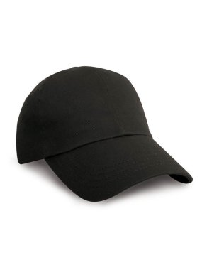 Šiltovka (RESULT HEAVY COTTON DRILL PRO STYLE CAP) > čierna