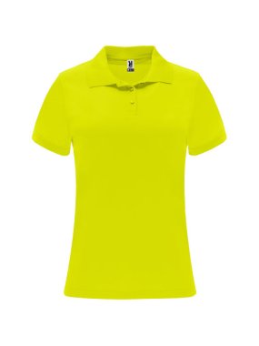 Monzha dámská sportovní polokošile s krátkým rukávem > žltá (fluor) > M