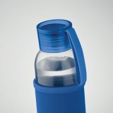 Fľaša 500ml z recyklovaného skla v obale > modrá (royal)