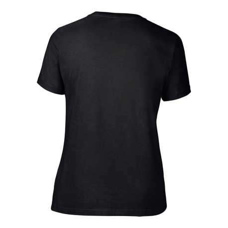 Dámske tričko (GILDAN PREMIUM COTTON LADIES T-SHIRT) > čierna > M
