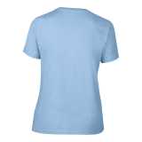 Dámske tričko (GILDAN PREMIUM COTTON LADIES T-SHIRT) > modrá (light) > L