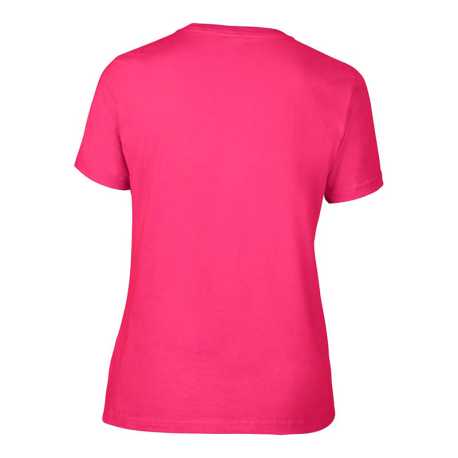 Dámske tričko (GILDAN PREMIUM COTTON LADIES T-SHIRT) > ružová (heliconia) > M