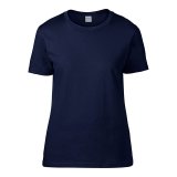 Dámske tričko (GILDAN PREMIUM COTTON LADIES T-SHIRT) > modrá (navy) > 2XL