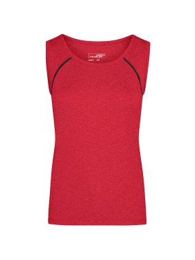 Dámske tielko(JN Ladies Sports Tanktop) > červená (melange) > L