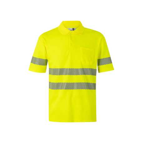 Pánska polokošeľa (VELILLA RS SS COTTON POLO) > žltá (hi-vis) > M