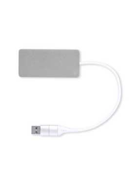 USB hub > strieborná