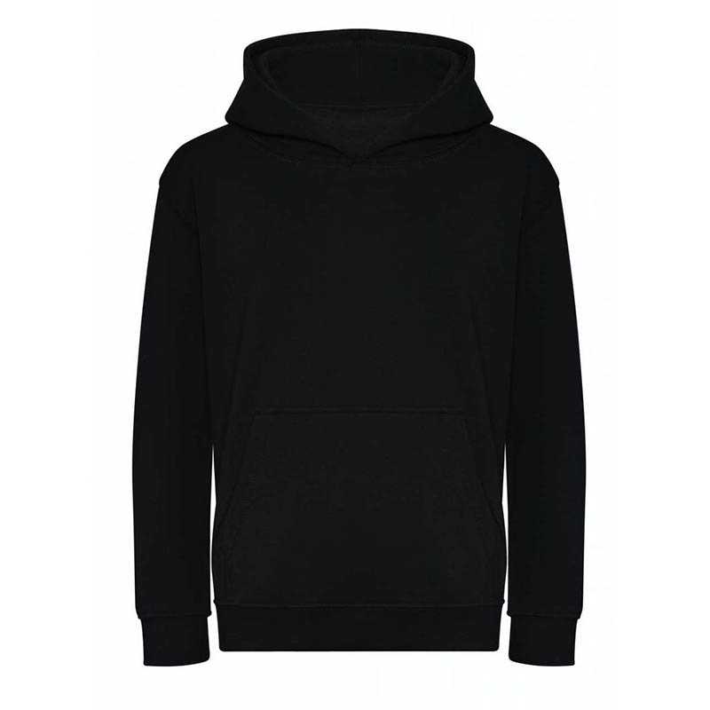 Detská mikina (Just Hoods KIDS ORGANIC HOODIE) > čierna (deep) > L