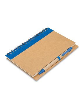 Set zápisníku a pera > modrá