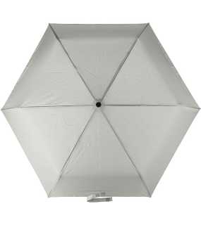 Skladací automatický dáždnik RPET s rúčkou > sivá