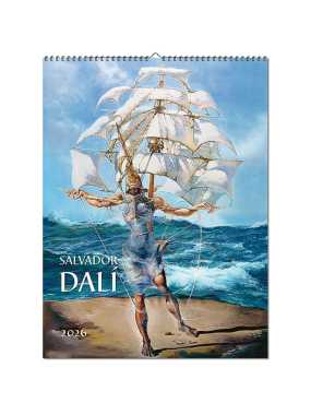 Nástenný kalendár (Salvador Dalí 2026) - 42 x 56 cm