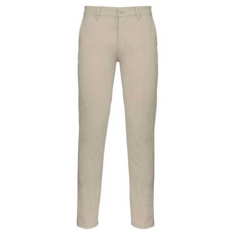 Pánske nohavice (Kariban"MEN'S CHINO TROUSERS") > béžová > 40