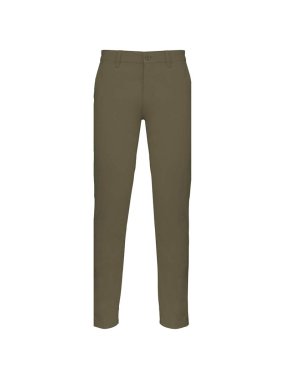 Pánske nohavice (Kariban"MEN'S CHINO TROUSERS") > hnedá (light khaki) > 52