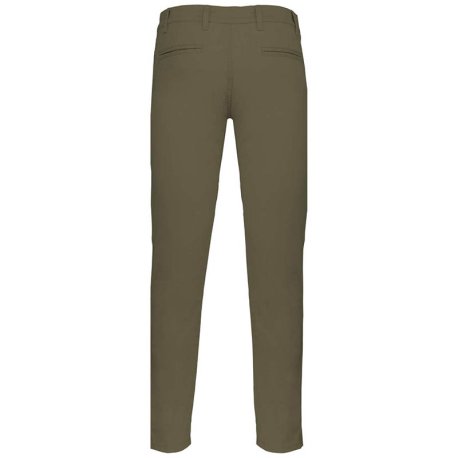 Pánske nohavice (Kariban"MEN'S CHINO TROUSERS") > hnedá (light khaki) > 38