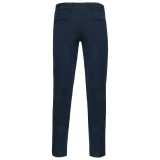 Pánske nohavice (Kariban"MEN'S CHINO TROUSERS") > modrá (dark navy) > 38