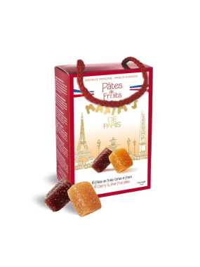 Cardbox of 16 fruit jellies from Auvergne 112 g Maxim’s